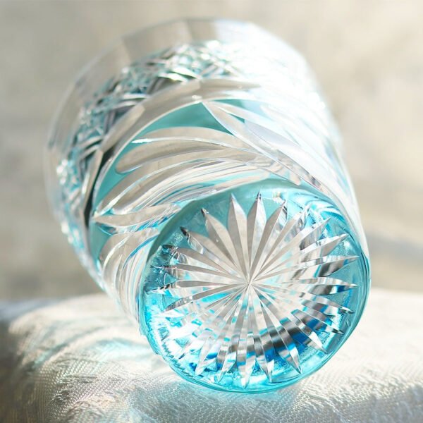 Edo Kiriko Handcrafted Zephyr Valley Whisky Glass