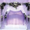 Crystal Tulle Organza Fabric Roll 10m x 48cm Wedding Decor DIY Tutu Sheer Gauze