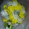 Artificial Rose Wedding Bouquet 24 Heads Romantic Bridal Hand Holding Flowers 26cm