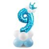 17pcs Birthday Number Balloon Set 32 Inch Foil Helium Decor Boy Girl