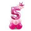 17pcs Birthday Number Balloon Set 32 Inch Foil Helium Decor Boy Girl