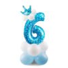 17pcs Birthday Number Balloon Set 32 Inch Foil Helium Decor Boy Girl
