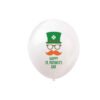 St Patricks Day Balloon Set 5pcs Green Shamrock Irish Party Decoration 12 Inch Latex