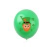 St Patricks Day Balloon Set 5pcs Green Shamrock Irish Party Decoration 12 Inch Latex