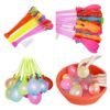 Rapid Fill Water Balloons 111pcs Set Self Sealing Summer Outdoor Party Toy