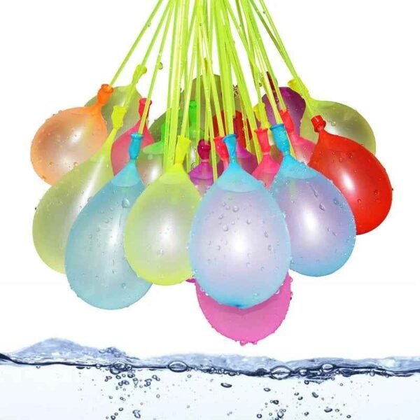 Rapid Fill Water Balloons 111pcs Set Self Sealing Summer Outdoor Party Toy