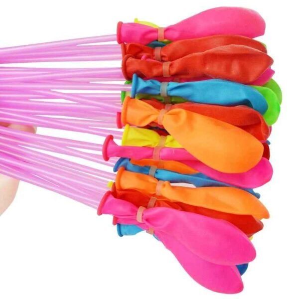 Rapid Fill Water Balloons 111pcs Set Self Sealing Summer Outdoor Party Toy