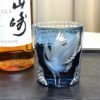 Edo Kiriko Handcrafted Pine & Crane Crystal Whisky Glass