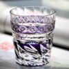 Edo Kiriko Handcrafted Zephyr Valley Whisky Glass