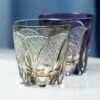 Edo Kiriko Handcrafted Moonbow Whiskey Glass