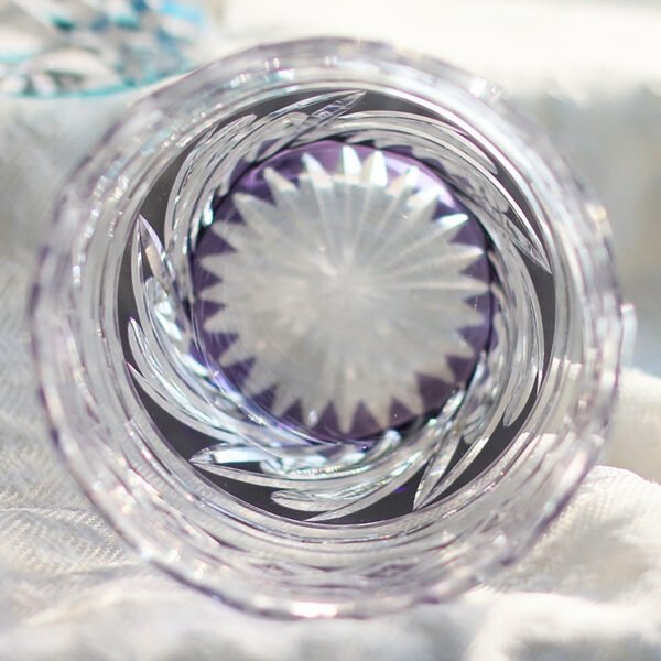 Edo Kiriko Handcrafted Zephyr Valley Whisky Glass