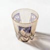 Edo Kiriko Handcrafted Peacock Motif Whisky Glass