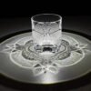 Edo Kiriko Handcrafted Takeha & Chrysanthemum Whisky Glass