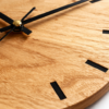 Minimalist Wooden Wall Clock – Natural Wood Texture Silent Clock