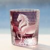 Edo Kiriko Handcrafted Steed Crystal Whisky Glass