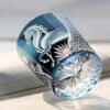 Edo Kiriko Handcrafted Steed Crystal Whisky Glass