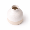 Ceramic Flower Vase Modern White Decorative Home Accent | Cerâmica Capuchos