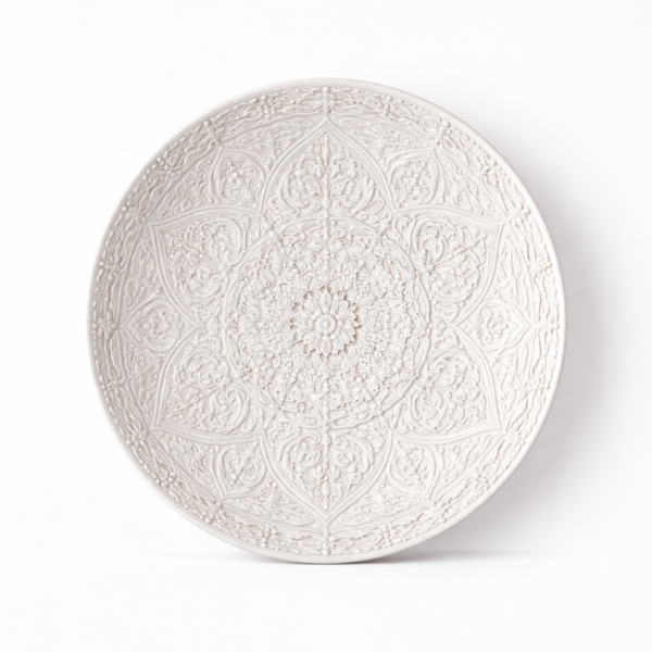 Ceramic Decorative Plate Handcrafted Wall Art Display | Cerâmica Capuchos