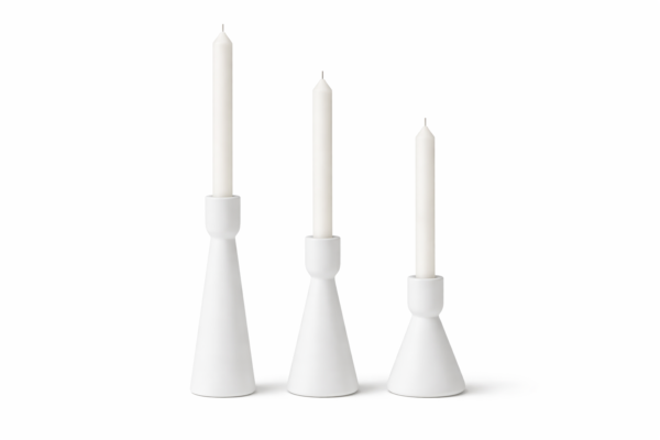 Ceramic Candle Holder Minimalist Table Decor Set | Cerâmica Capuchos