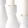 Ceramic Candle Holder Minimalist Table Decor Set | Cerâmica Capuchos