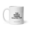 THE MIDDLE FINDER SALUTES YOU