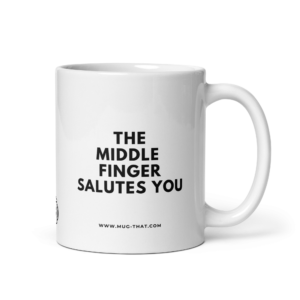 THE MIDDLE FINDER SALUTES YOU
