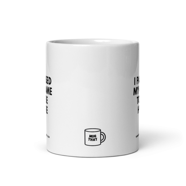 I PAUSED MY GAME TO BE HERE